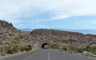 Tunnel on the way to Boquillas